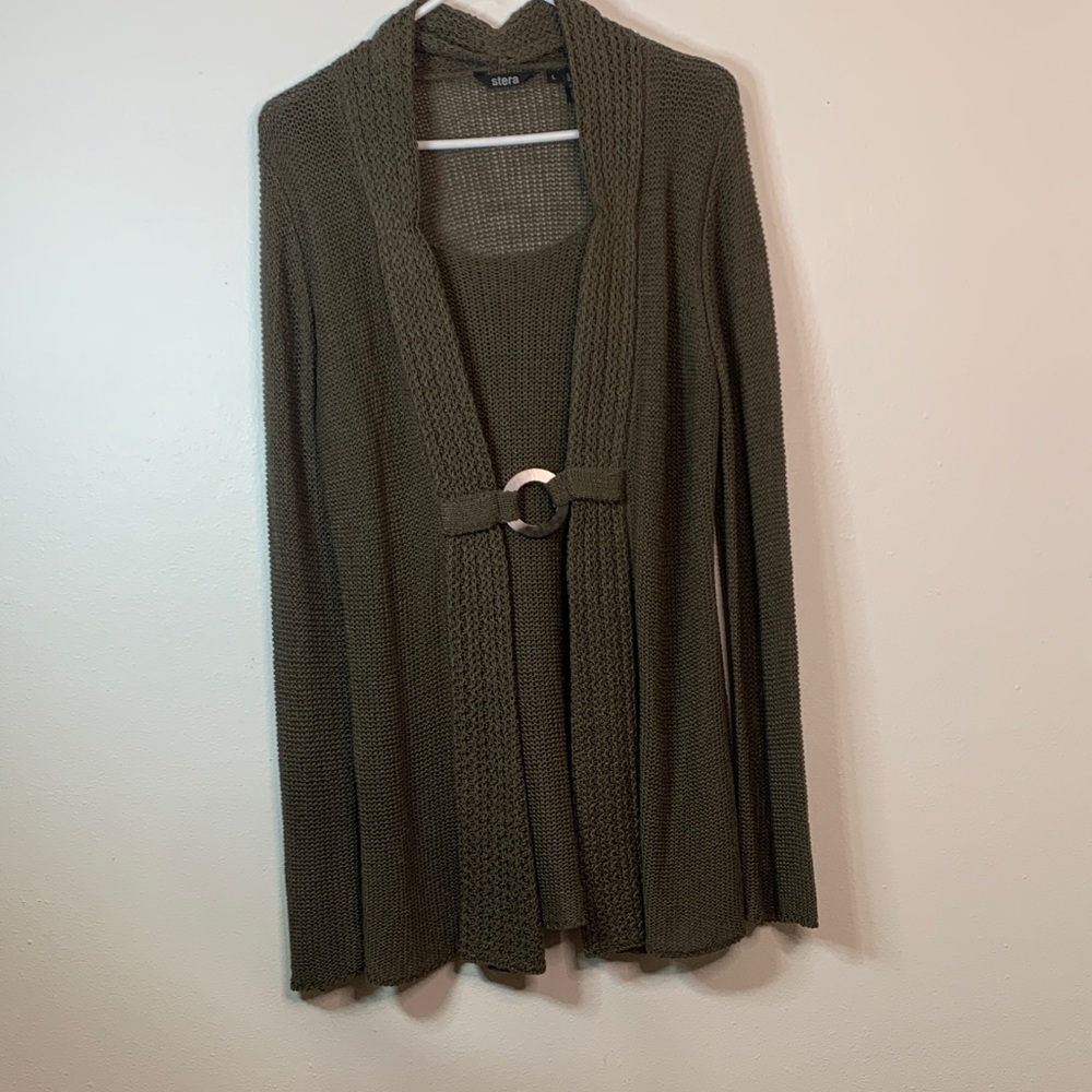 Brown Sweater Cardigan